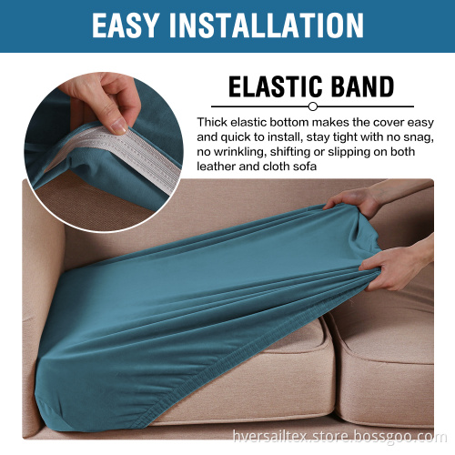 Cushion Slipcover for Chair Loveseat Individual Seat